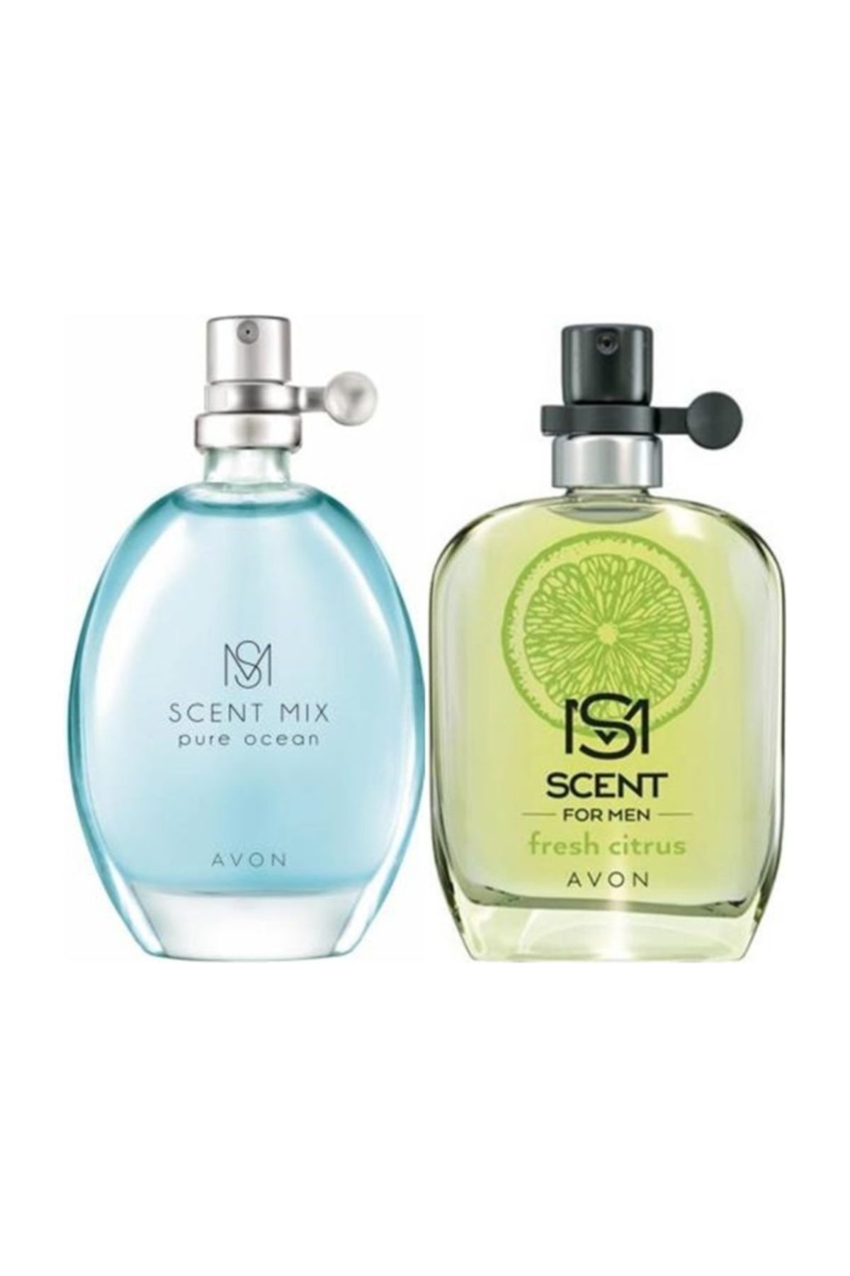 رایحه مرکبات تازه 30 میلی لیتری مردانه + رایحه مخلوط Pure Ocean 30 میلی لیتری ادیت زنانه Avon