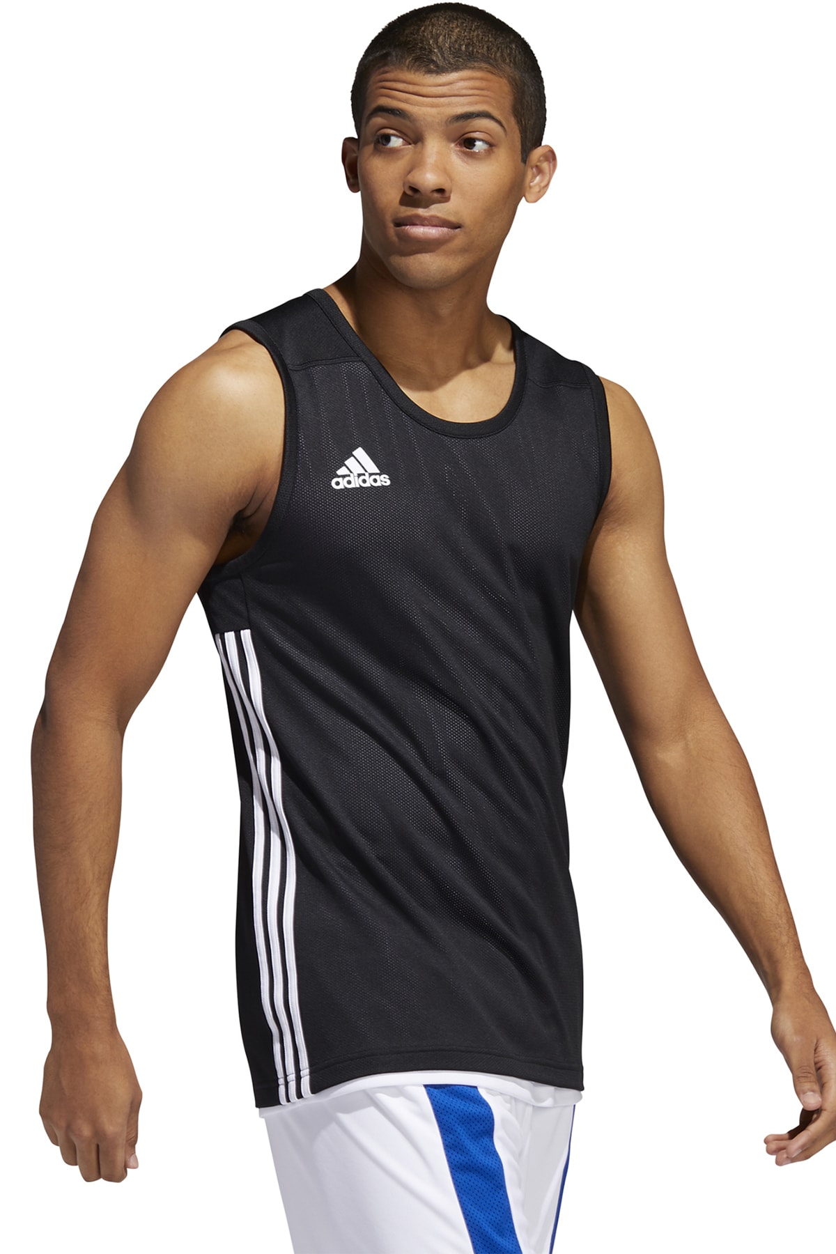 adidas Erkek Siyah 3g Speed Reversible Jersey Basketbol Forma