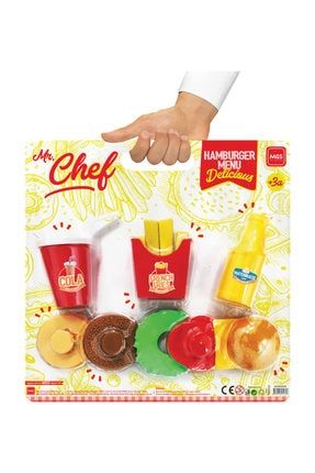 Mr. Chef Hamburger Menü Kartela 3294 URT-11-3294