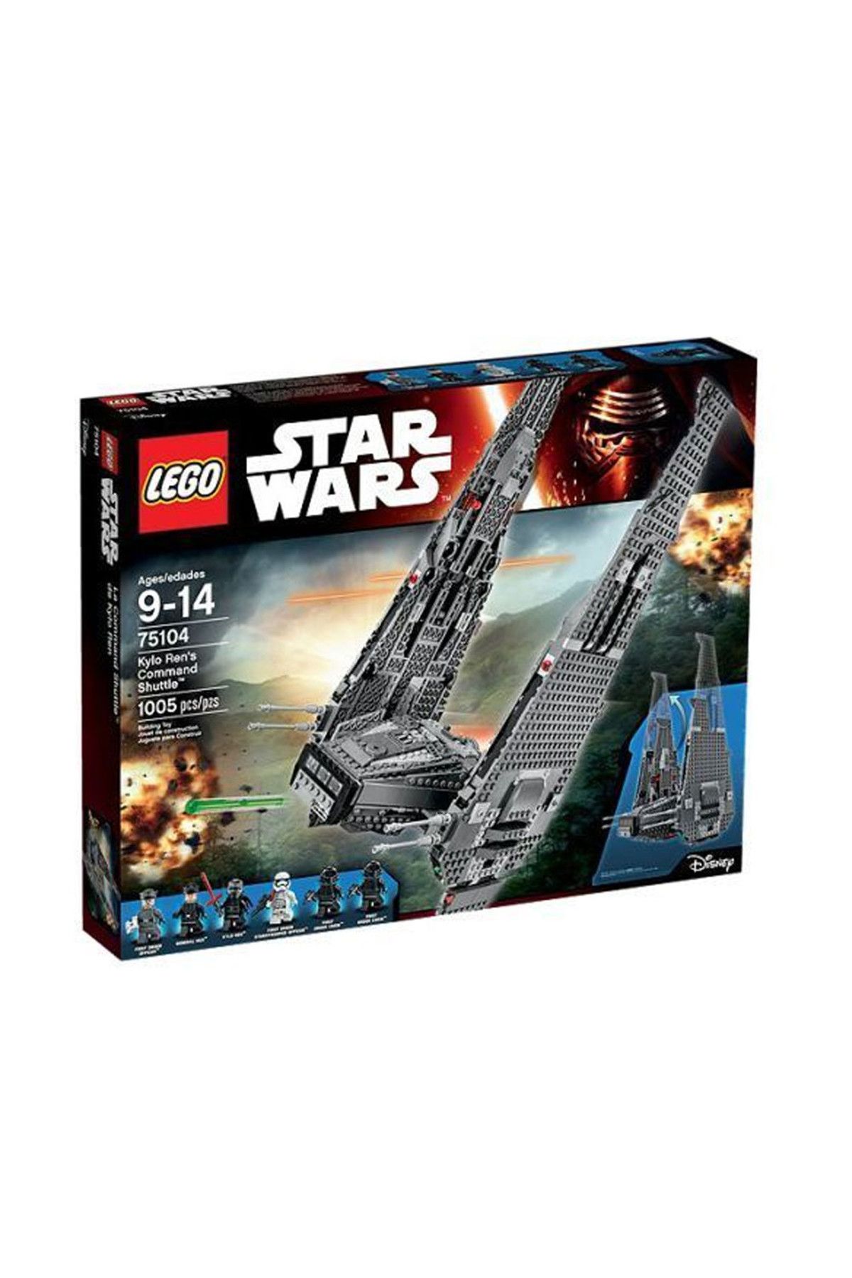 Lego 75104 star wars kylo ren's command shuttle best sale
