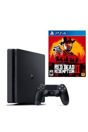 Playstation 4 Slim 500 GB + PS4 Red Dead Redemption 2 711719400009