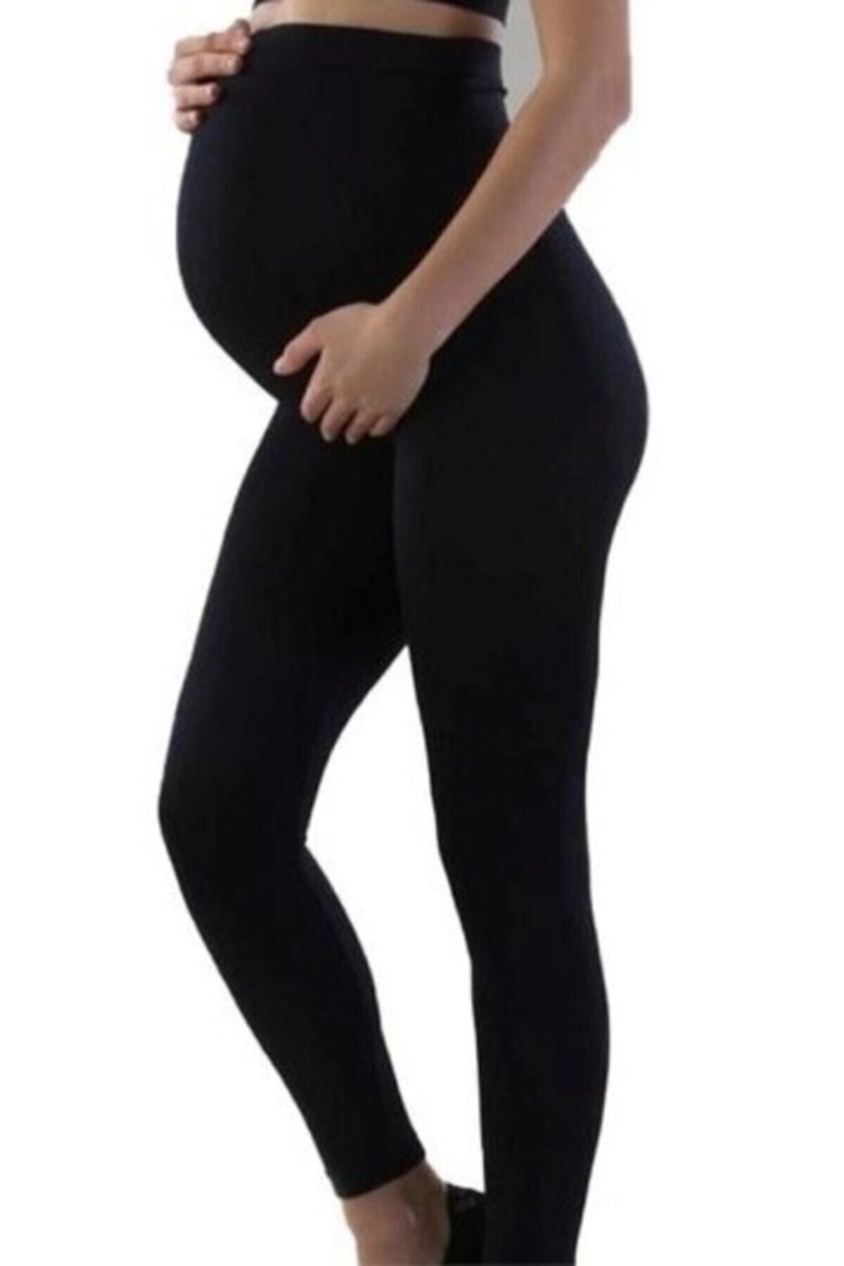 Lux Maternity Leggings - Black