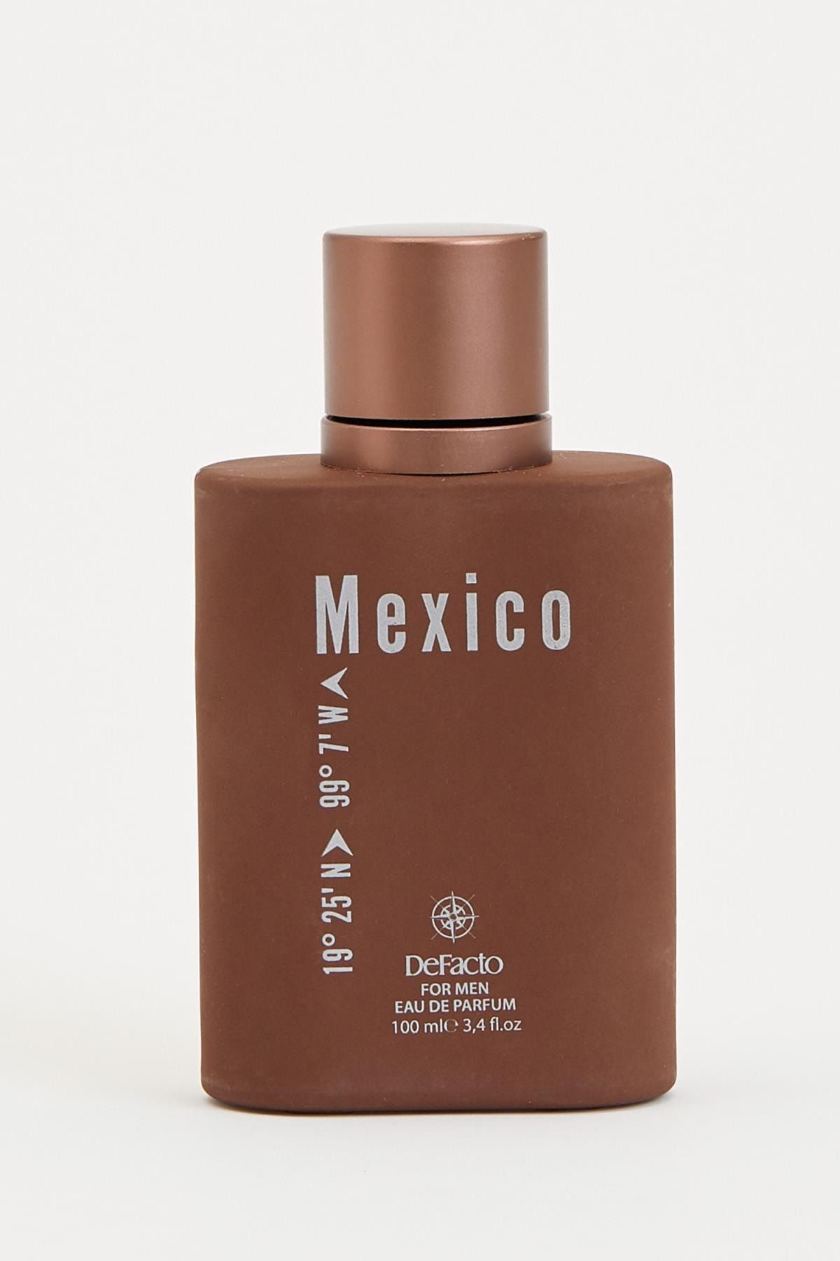 عطر مردانه مکزیکو قهوه ای 100 میل دیفکتو Defacto Mexico