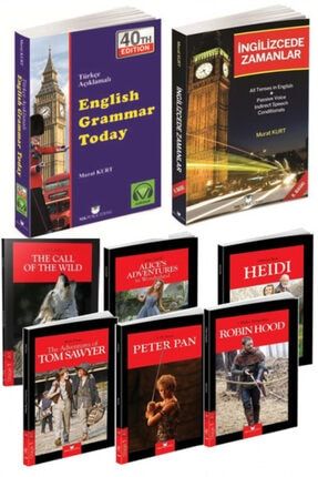 English Grammar Today 40 En Son Baskı İngilizcede Zamanlar Murat Kurt 6 İngilizce Hikaye A.1 8 Kitap.