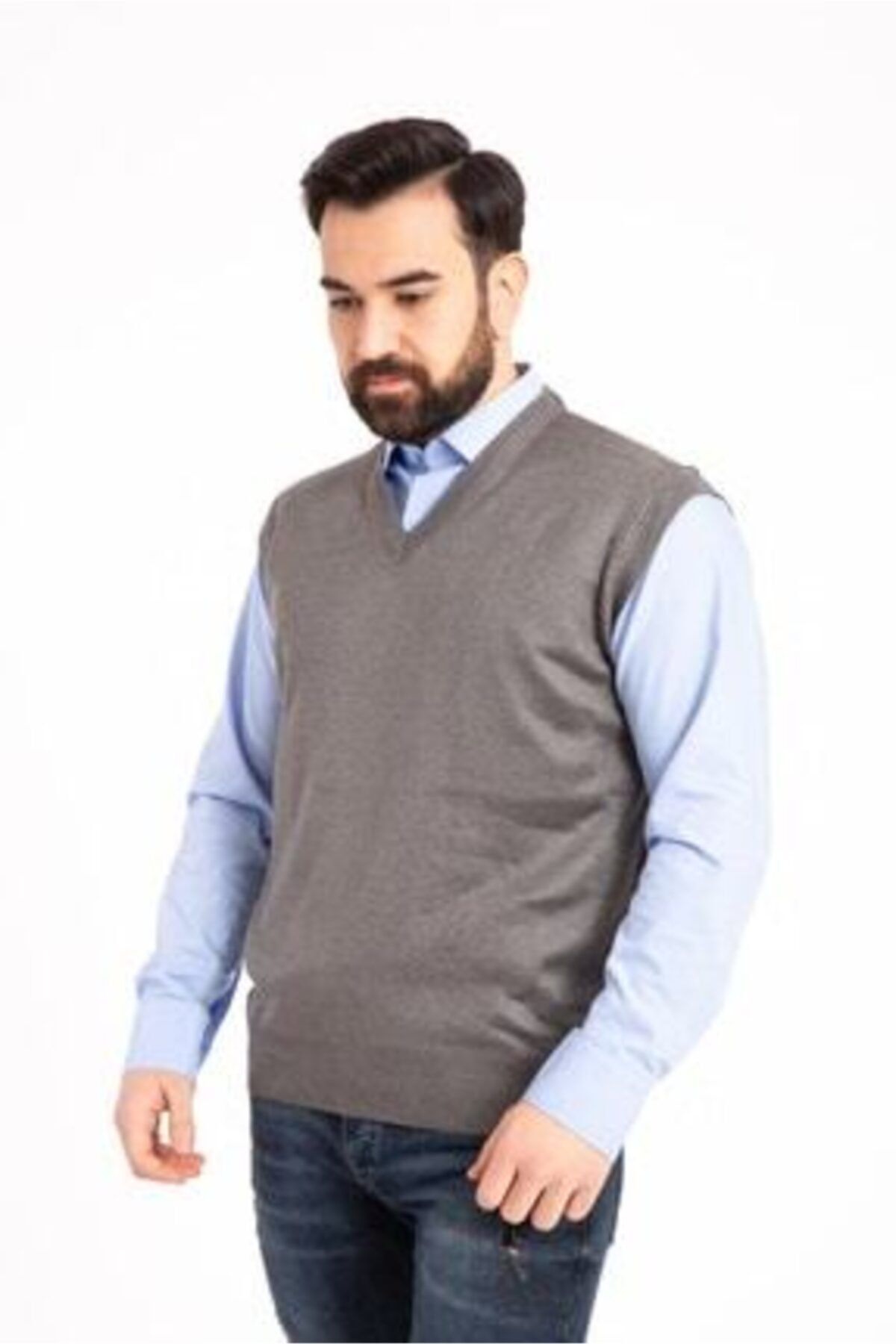 Thin cheap grey sweater