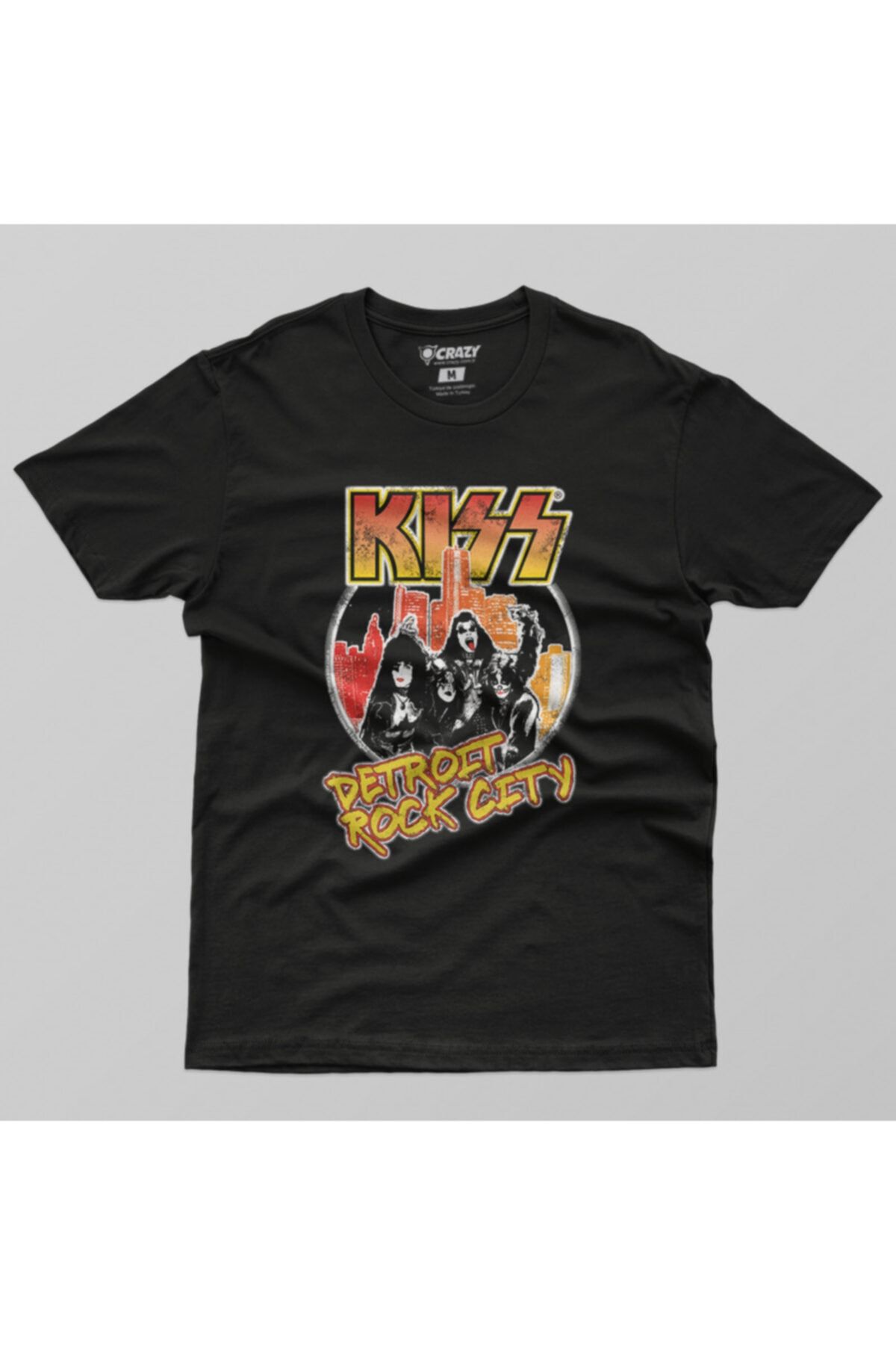 Crazy-Men's Kiss Detroit Rock City T-Shirt 6