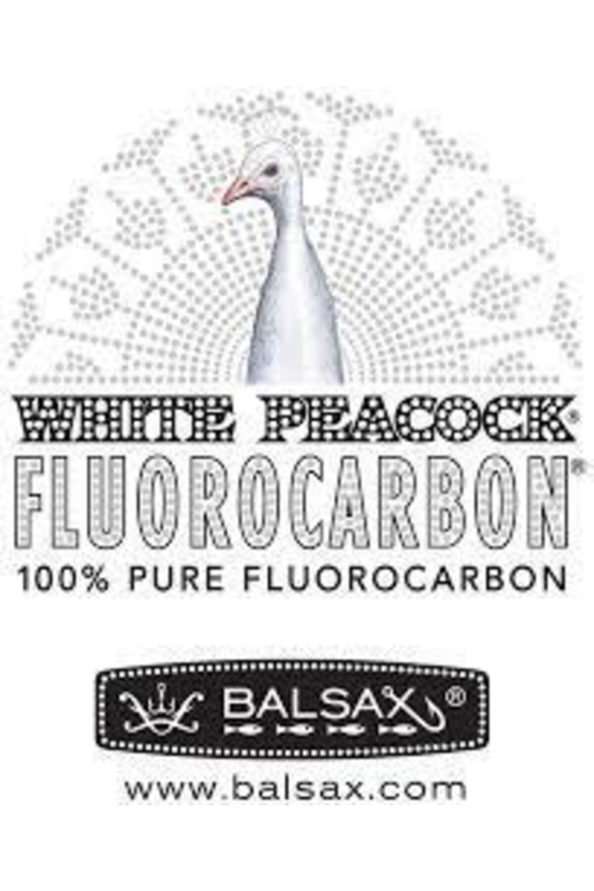 BALSAX-White Peacock Fluorocarbon 0,16 Fish Tape 2