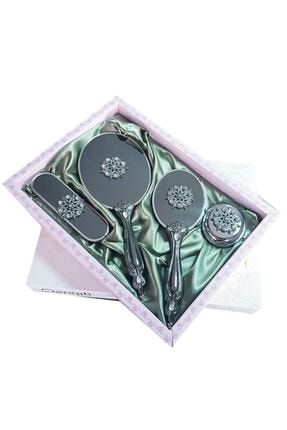 Saraylı Silver Mücevher Ayna Fırça Takımı 101 cmkrtns101-mcvhr