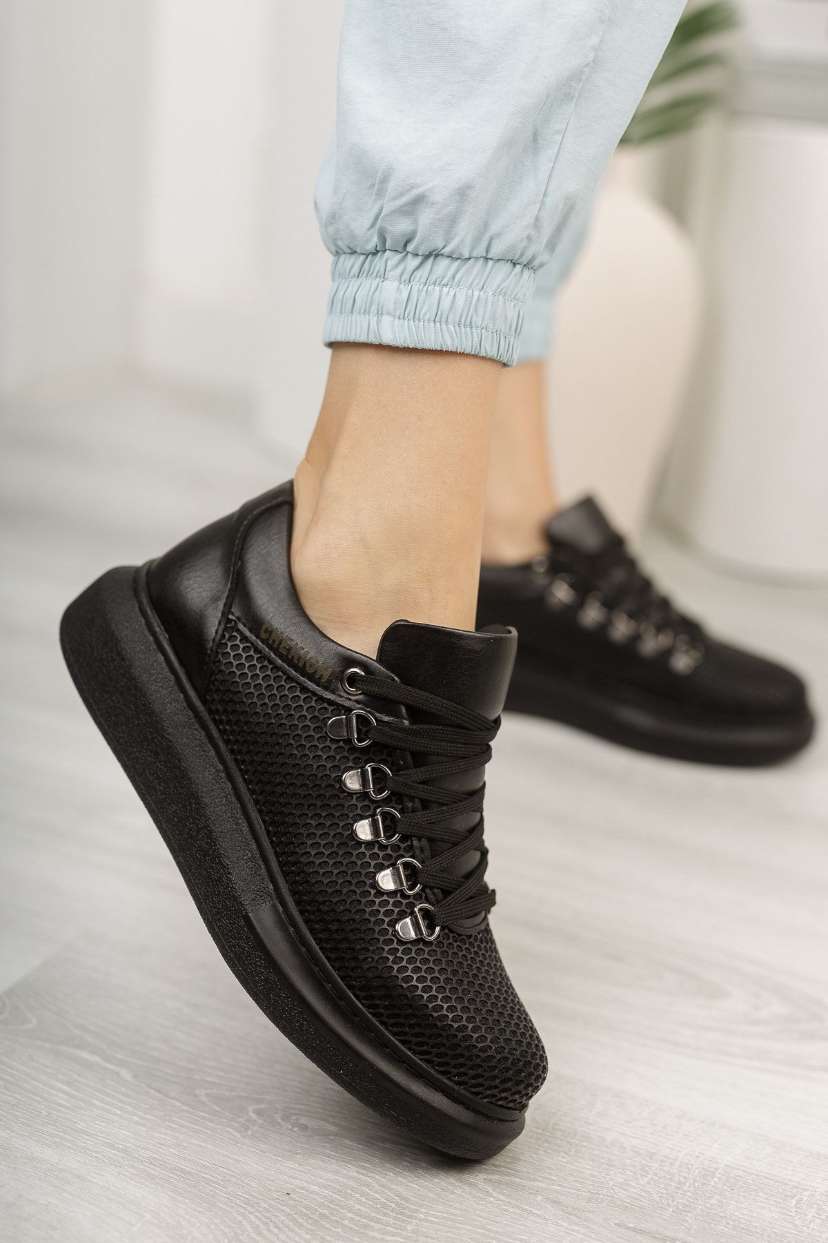 Chekich-Ch021 Women's Shoes Black Black 3