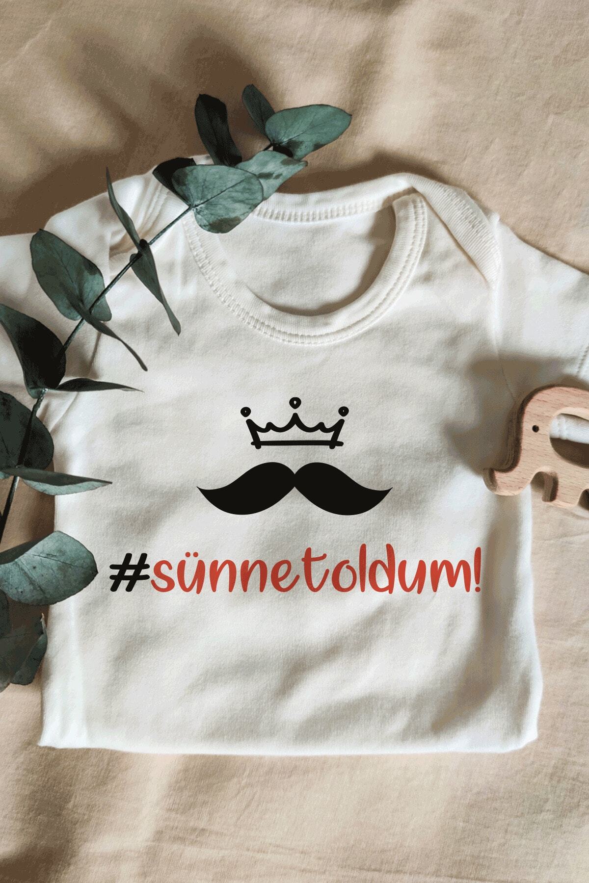 بادی نوزادی  Sünnet Oldum Kısa Kol