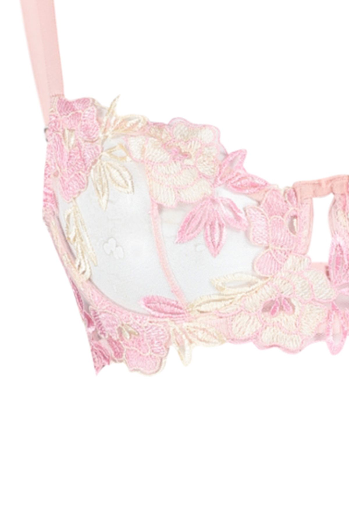 Trendyol Collection-Rosa Wäscheset mit Seilträgern und Spitze – THMAW24CC00014 12