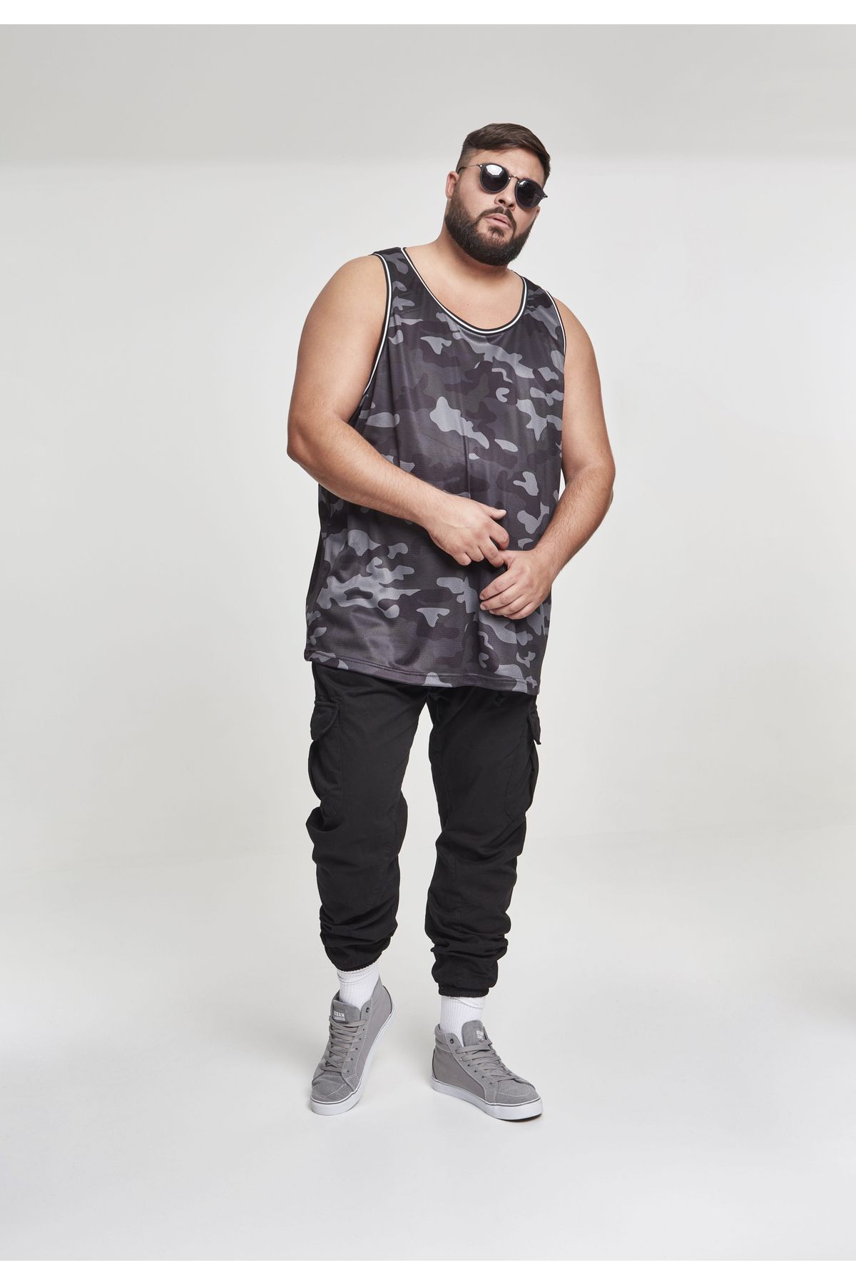 Urban Classics-Herren Camo Fileli Tank Top 5