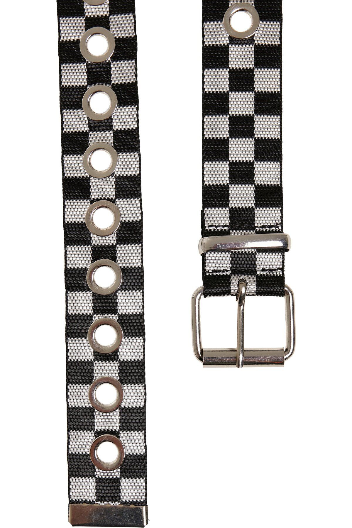 Urban Classics-Accessoires Checker Gürtel mit Ösen 2