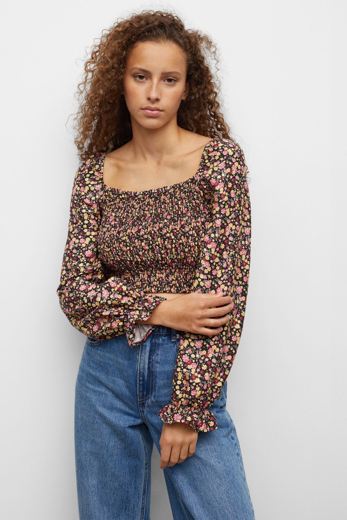 MANGO Kids-Dívčí černý bustier 6