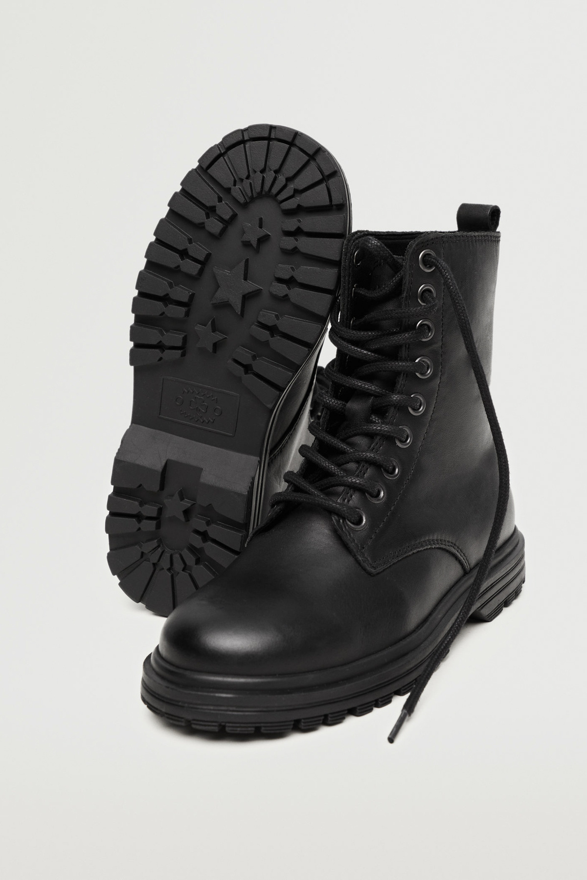 MANGO Kids-Schwarze Damenstiefel und Stiefeletten 27051156 6