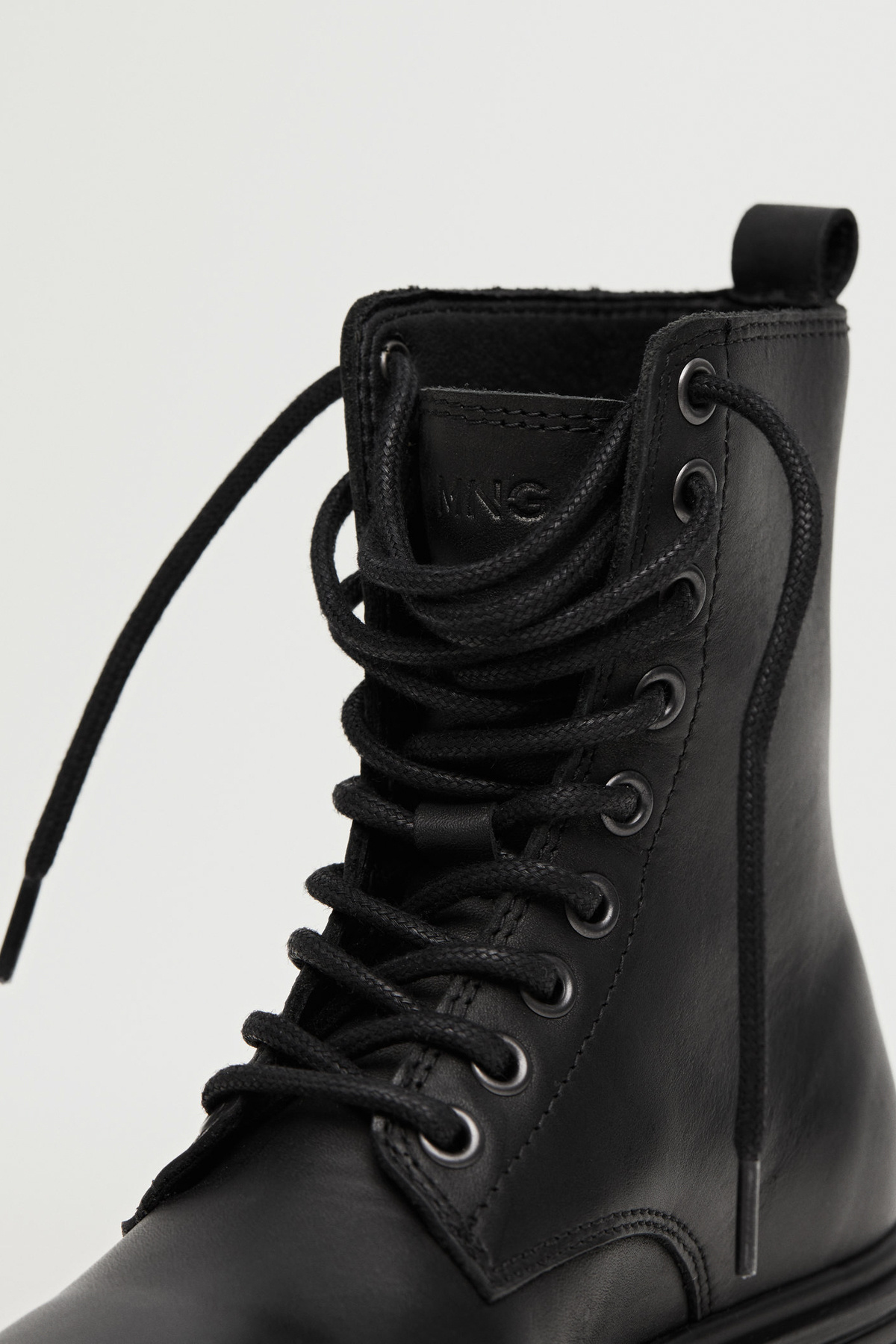 MANGO Kids-Schwarze Damenstiefel und Stiefeletten 27051156 5