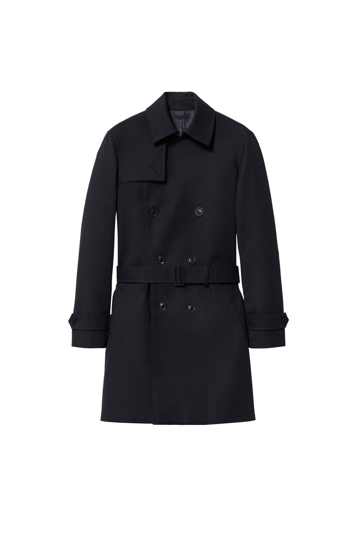 Mango black trench coat on sale