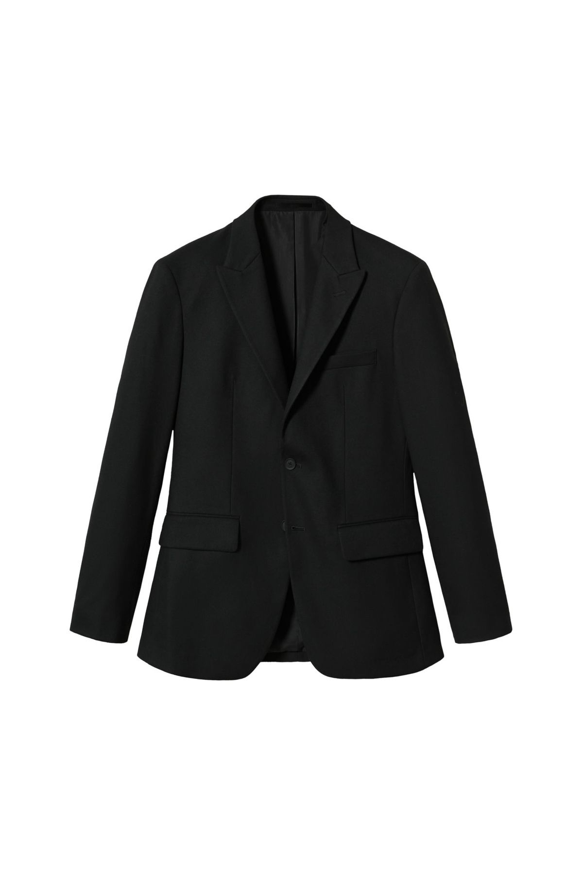 MANGO Man-37027105 Jacken und Blazer Schwarz 4