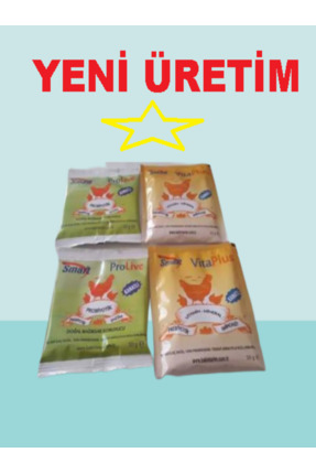 BAKIN TARIM SMART PROLİVE 50 GR X 2 + SMART VİTAPLUS 50 GR X 2 "KANATLI HAYVA...