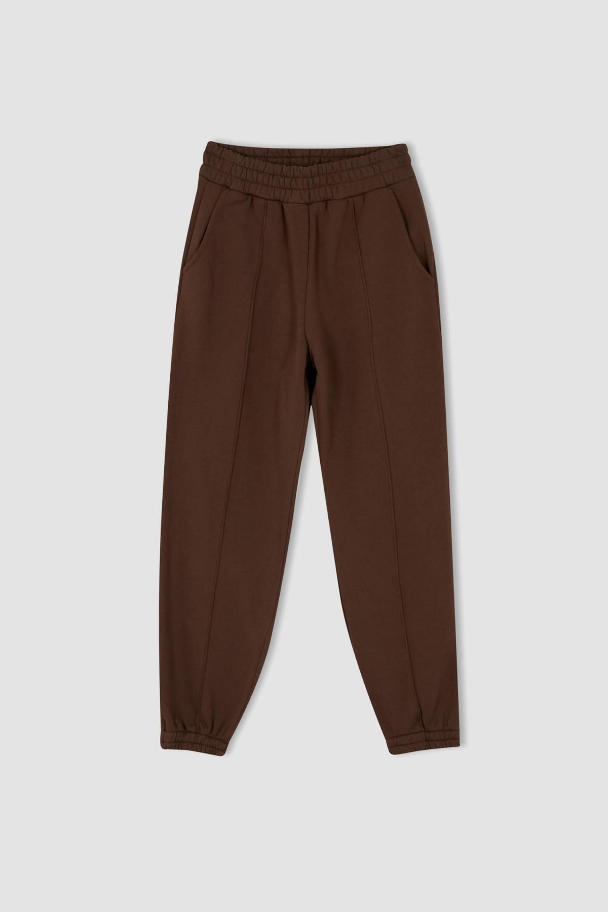 DeFacto-Fit Jogger Sweatpants with Soft Fuzzy Inside 7