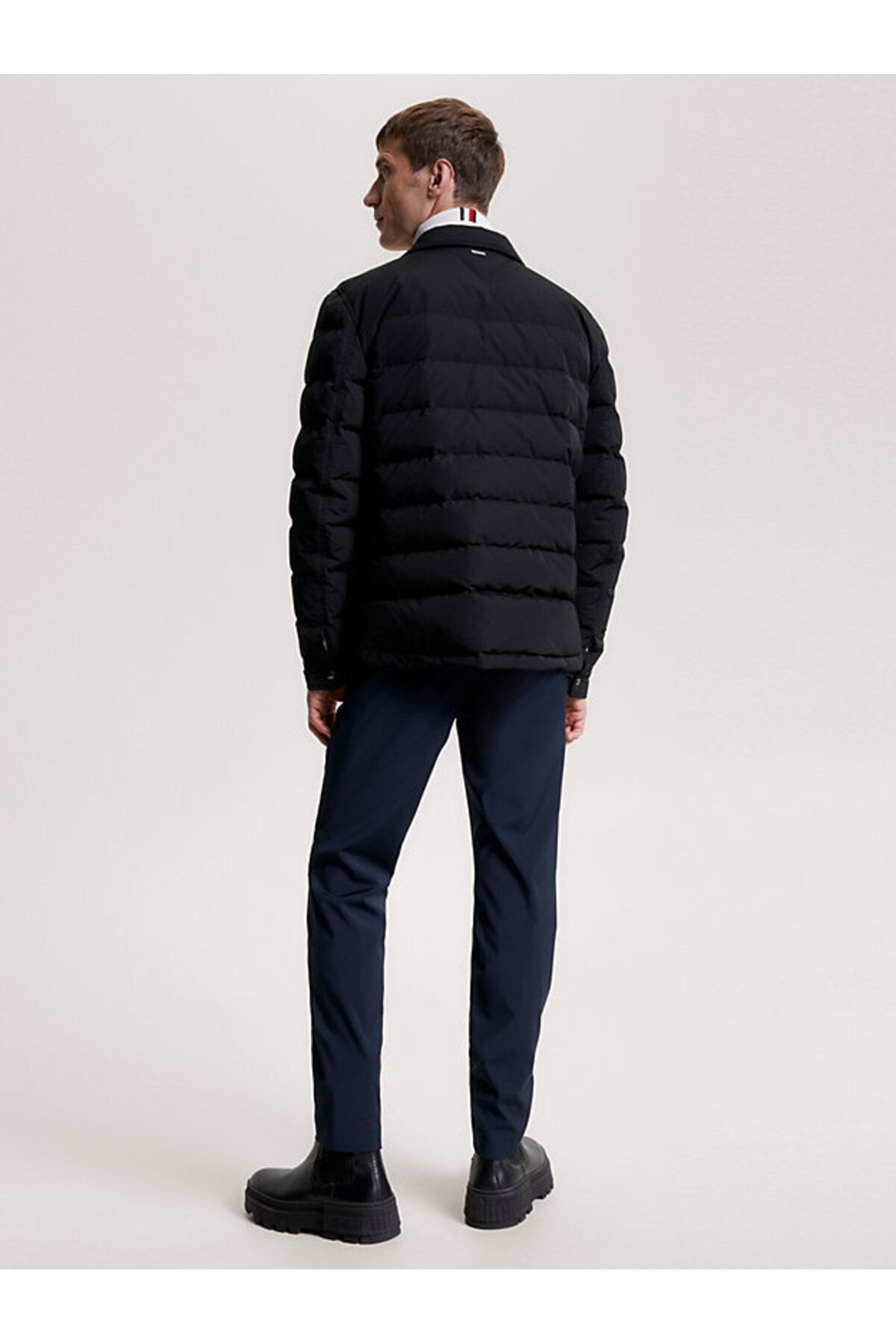 Tommy Hilfiger Winter Jacket Black Regular fit Trendyol