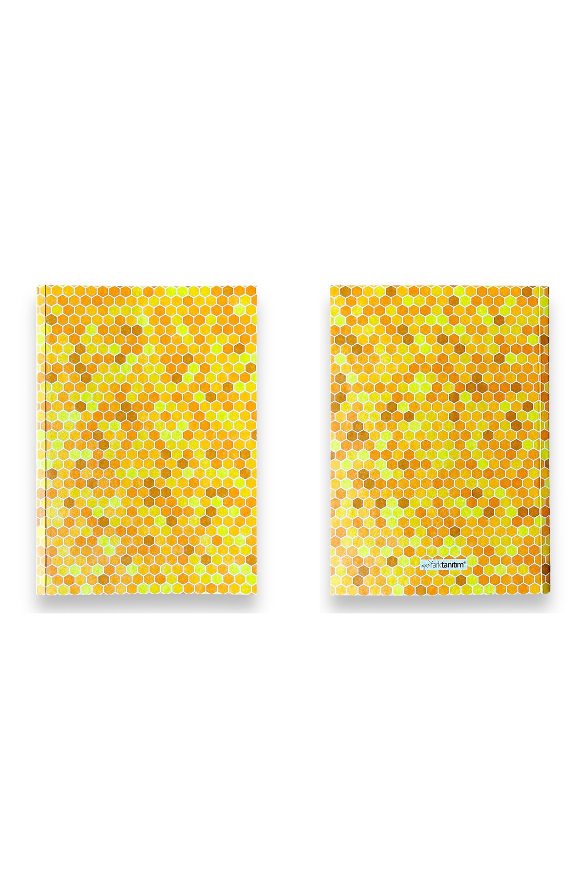 Fark Tanıtım-American Binding, A5 Unlined Notebook, 64 Sheets, 90gr. Ivory Paper (HONEYCOMB COVER DESIGN) 7