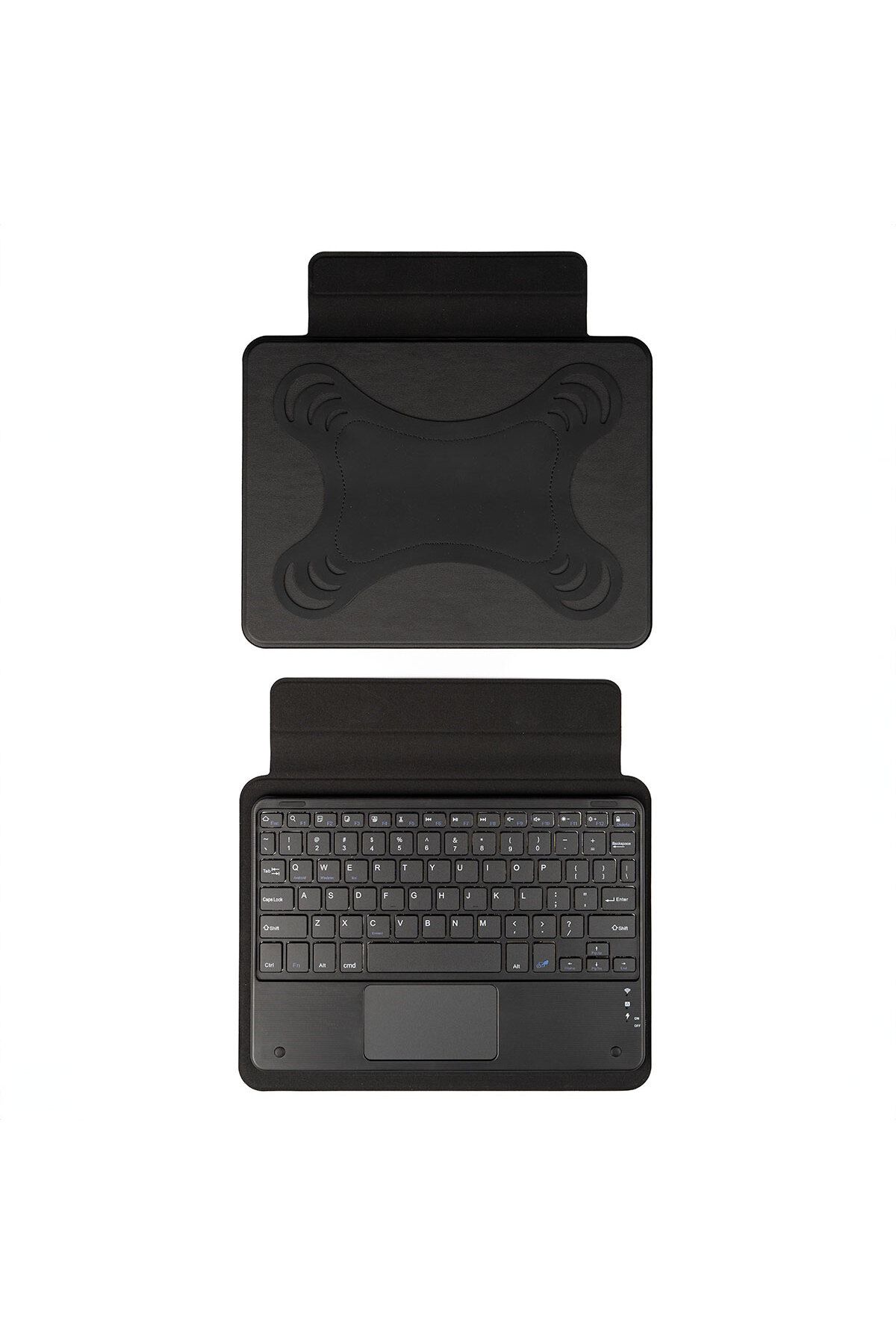 Nezih Case-Ipad Air 4 / Air 5 10.9 2020 / 2022 Trackpad Tablet Case with Bluetooth Connection Stand and Keyboard 5