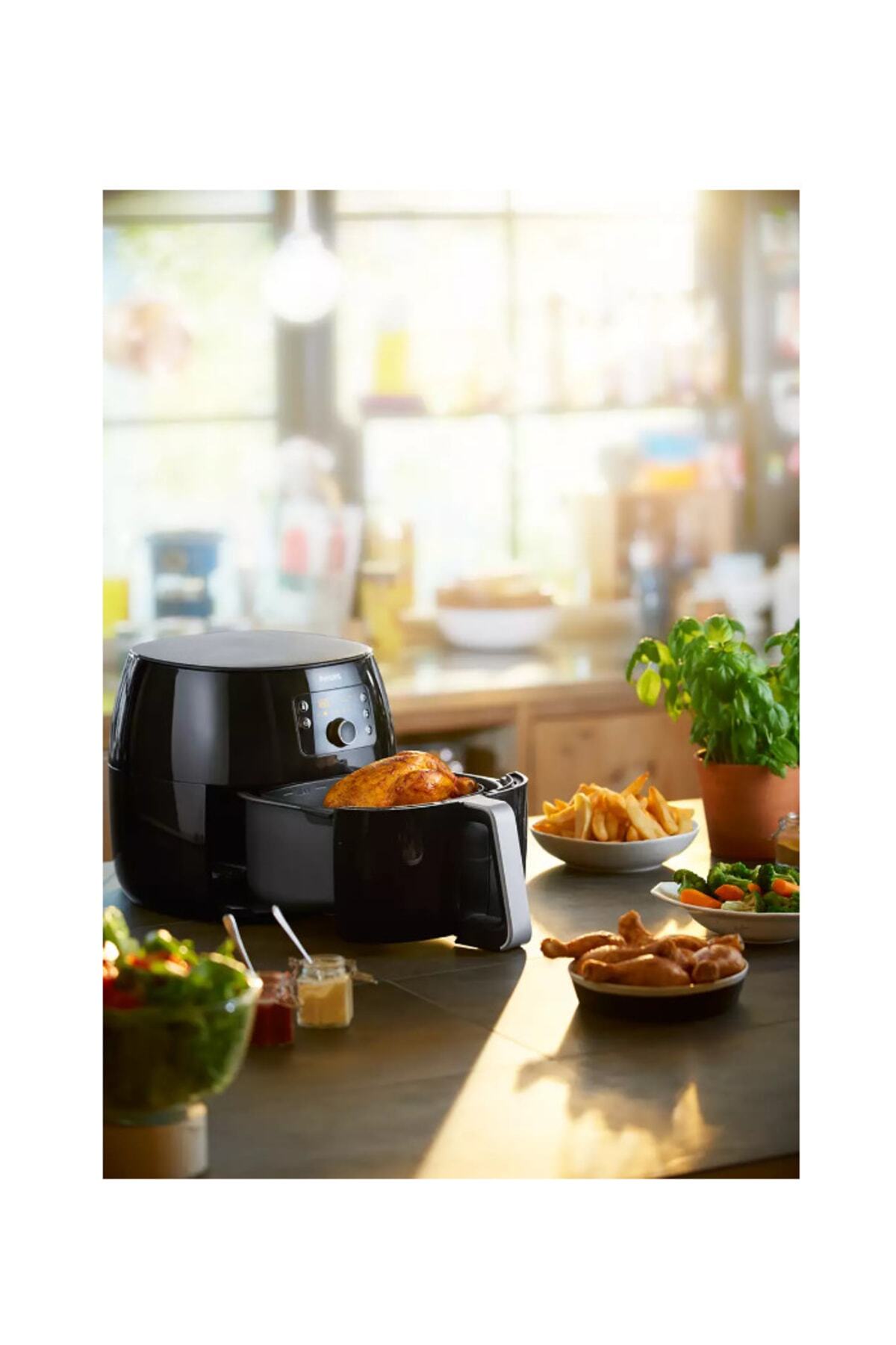 Philips Airfryer Premium Xxl Black Edition New Series Yağsız Sıcak Hava Fritözü