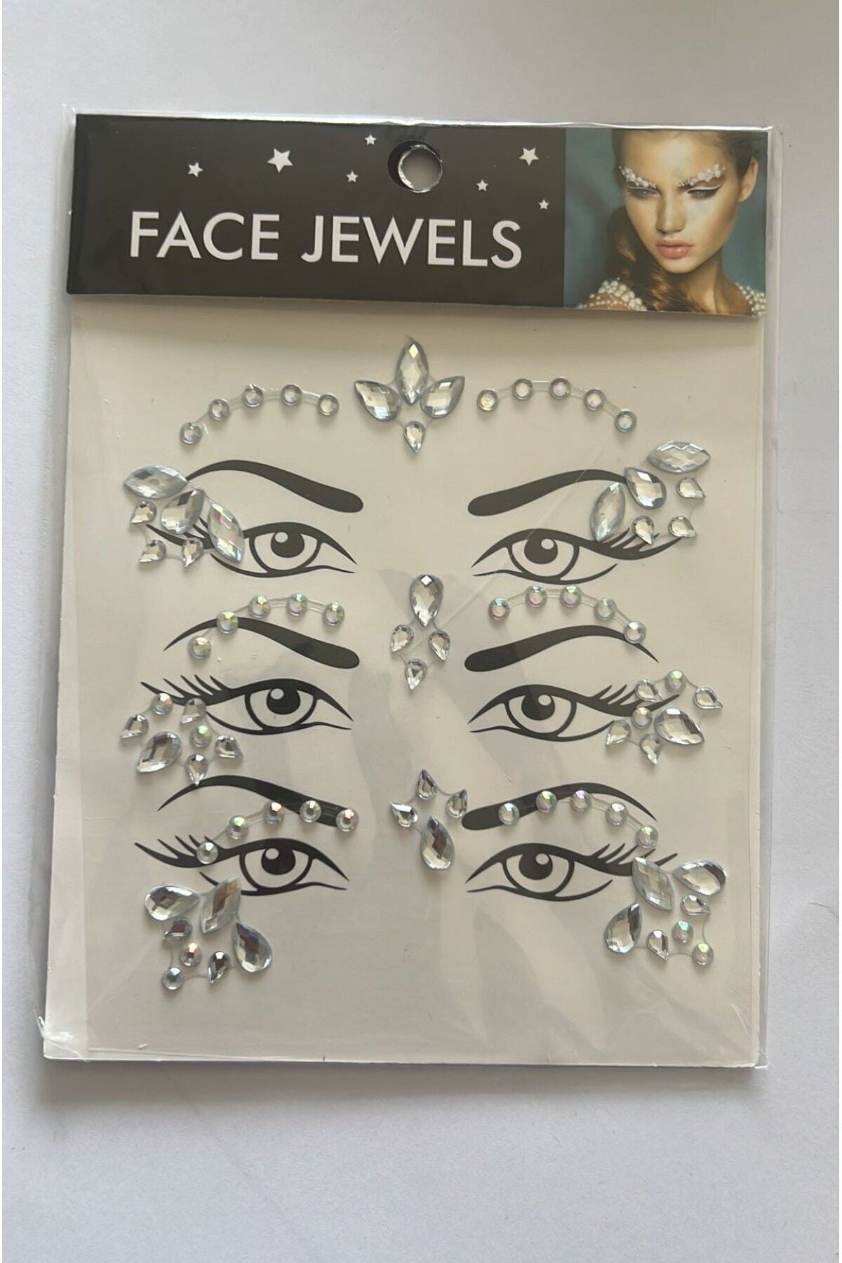 Enhavalı Face Gems Yüz Süsleme Taşı Vücut Kristali Model 22 Fiyatı