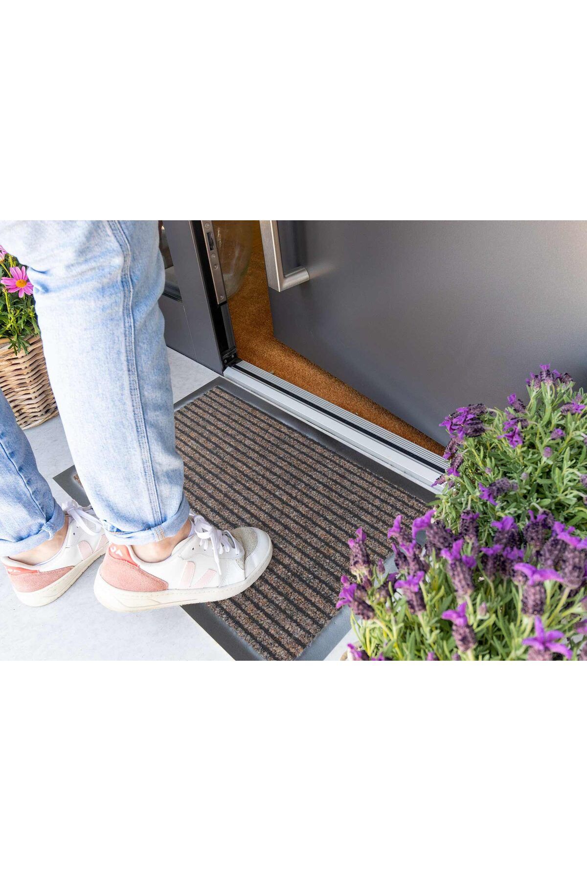 Herbert Weber-Matte Door Mat with Dirt and Moisture Absorption Features 60X90 2