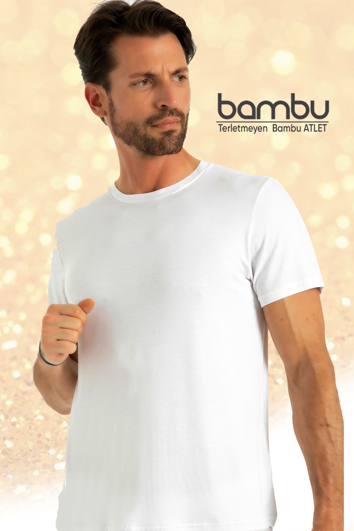 Jenny Daphne Tricou Pentru Bărbați Din Bambus, Fără Transpirație Masculin - XL