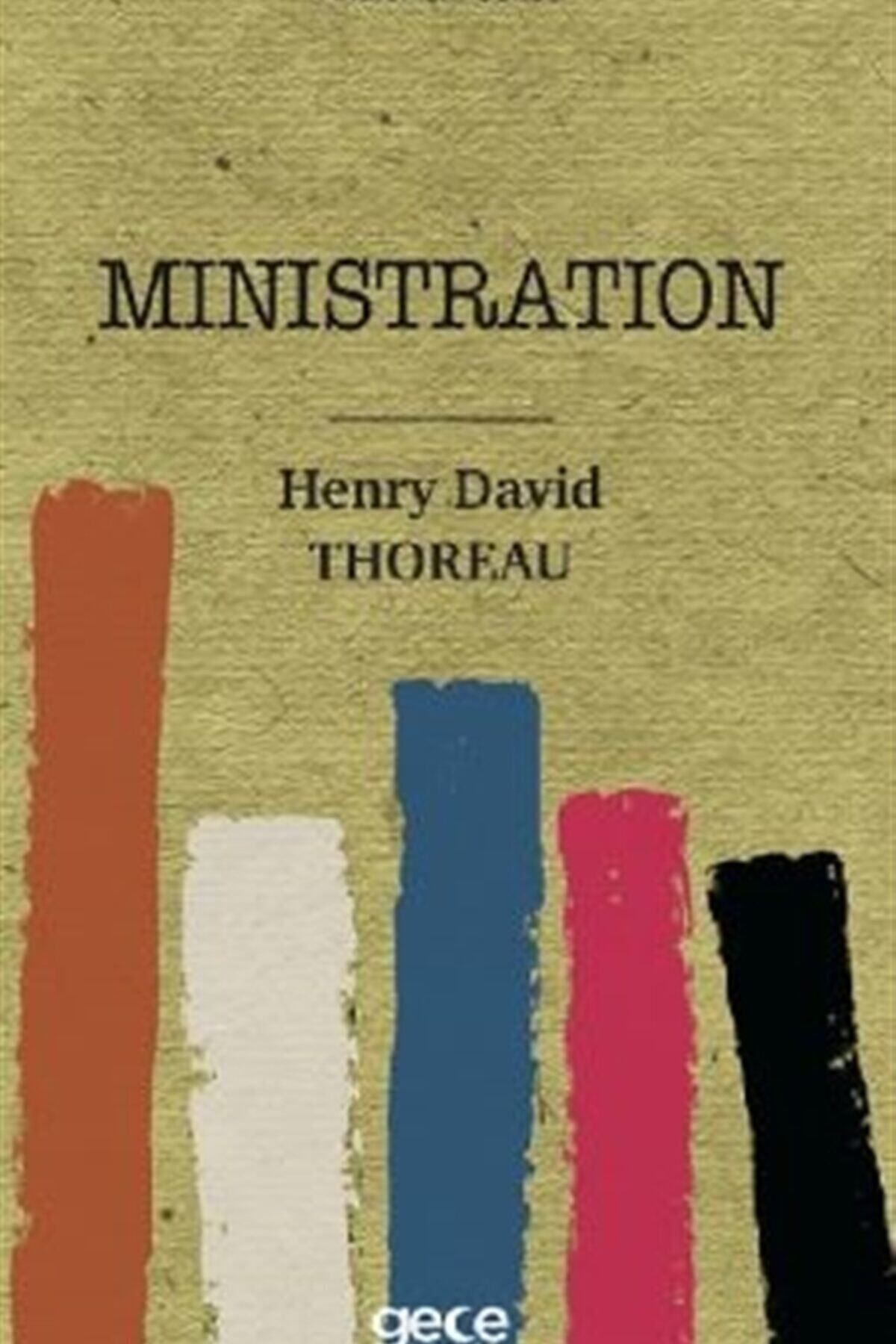 Gece Kitaplığı Ministration - Henry David Thoreau 9786257243414