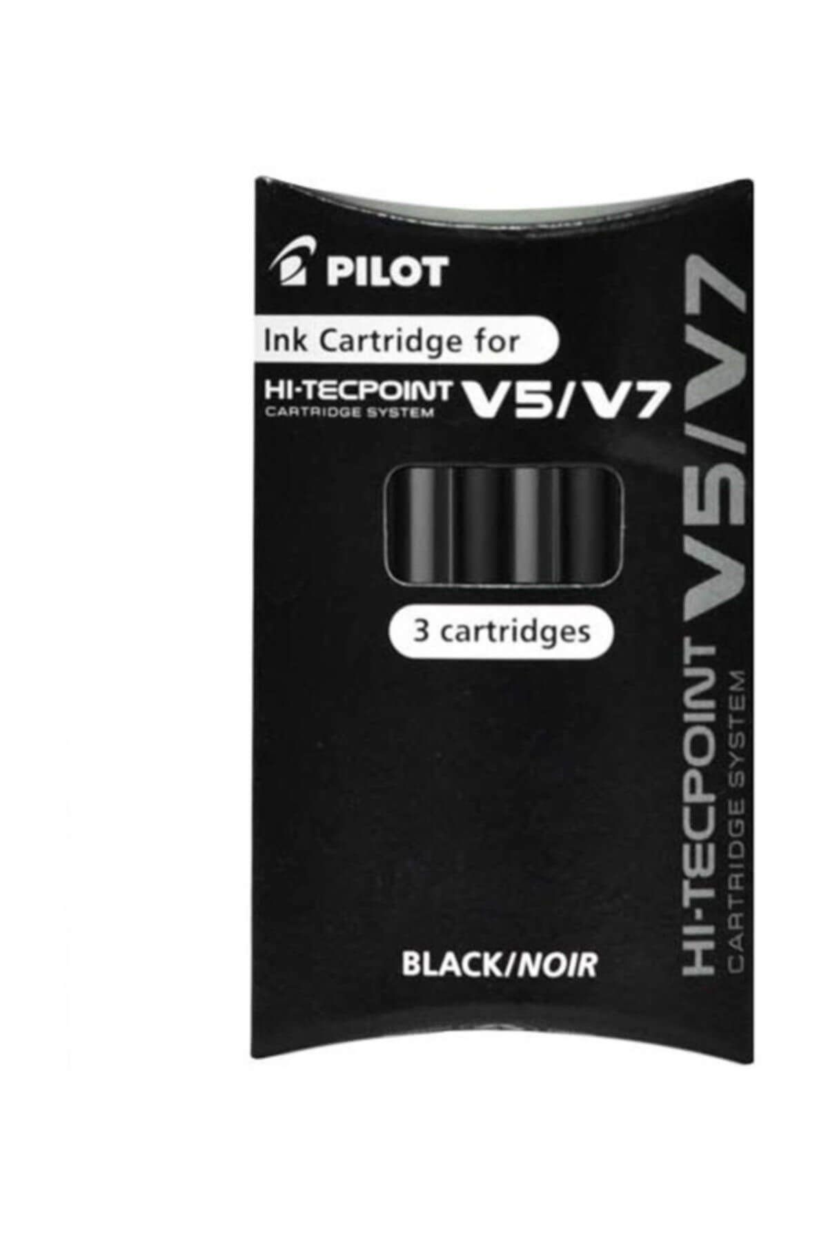Pilot-V7 Hi-Tecpoint (Cv7 Refill Set of 3) - Black 1