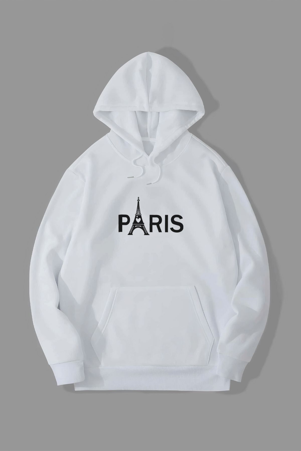 Jooy Company Hanorac Cu Glugă Cu Design Turnul Eiffel Paris Femeie - L