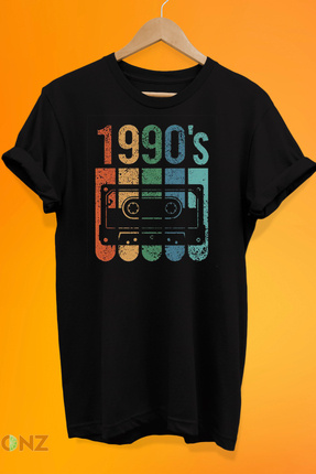 remonz 1990's Baskılı %100 Pamuk Oversize T-shirt