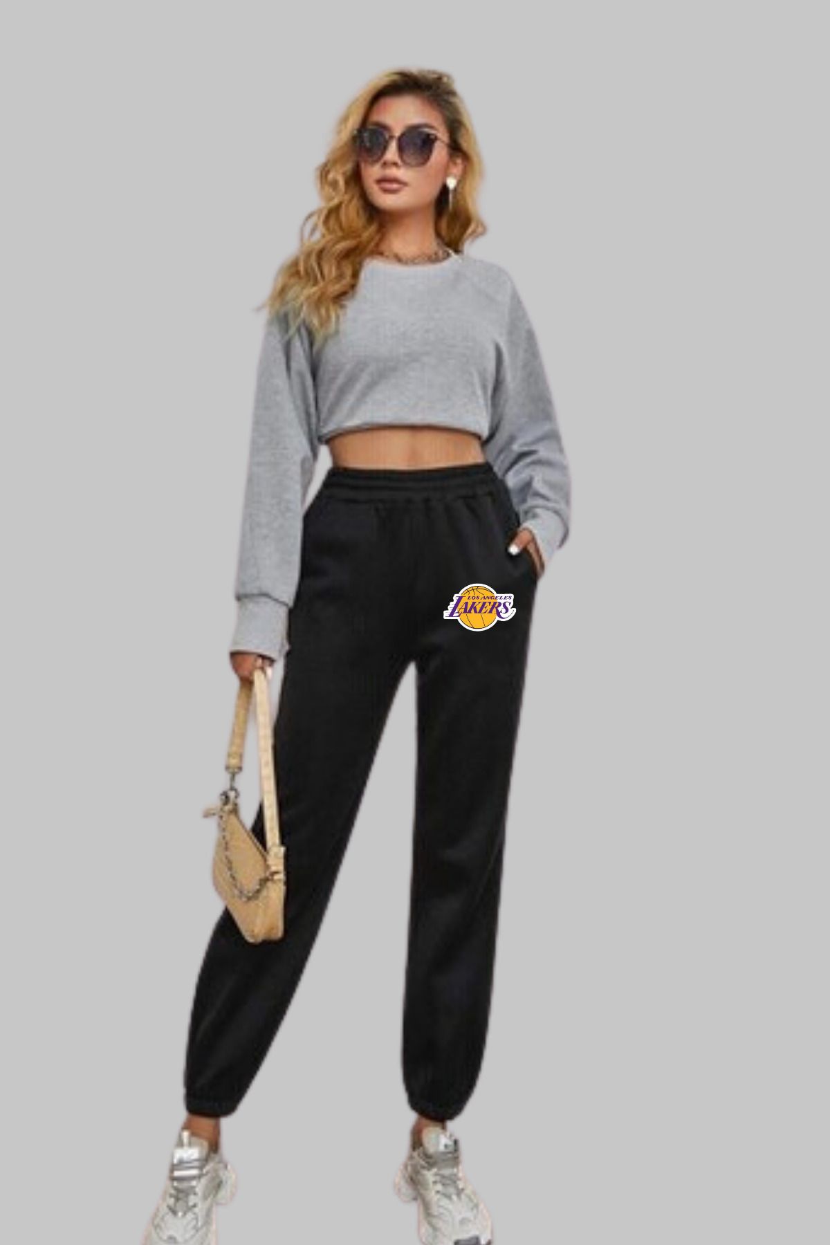 Los angeles lakers best sale sweatpants