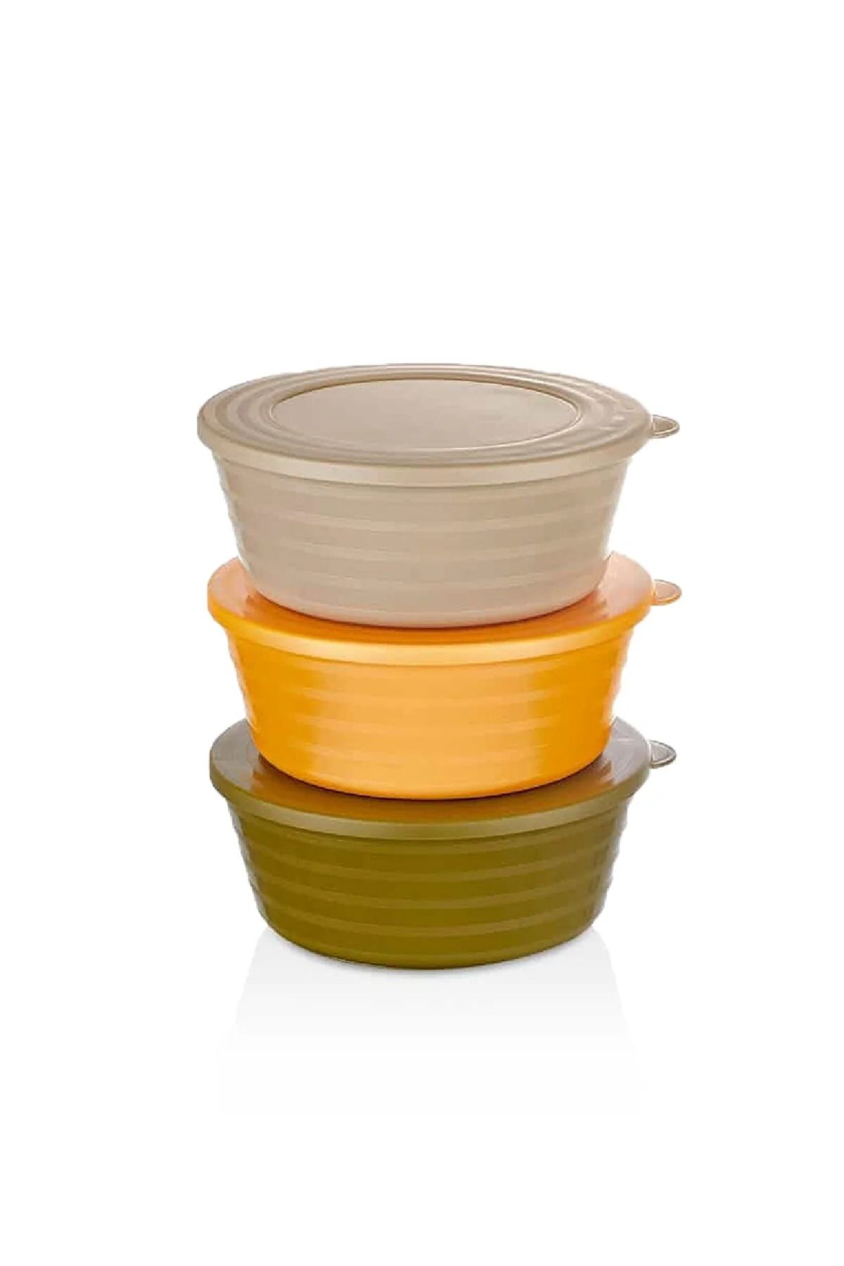 TEMMUZ HOME-Set of 3 Storage Containers with Lid 2