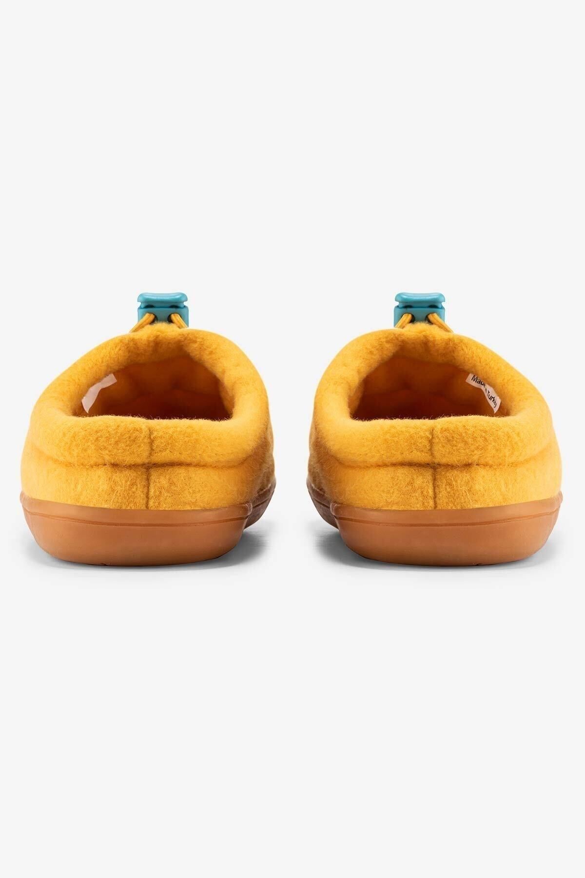 HOPFRÖG-Pantofi pentru copii Hoppuff Fleece Yellow Barefoot 5