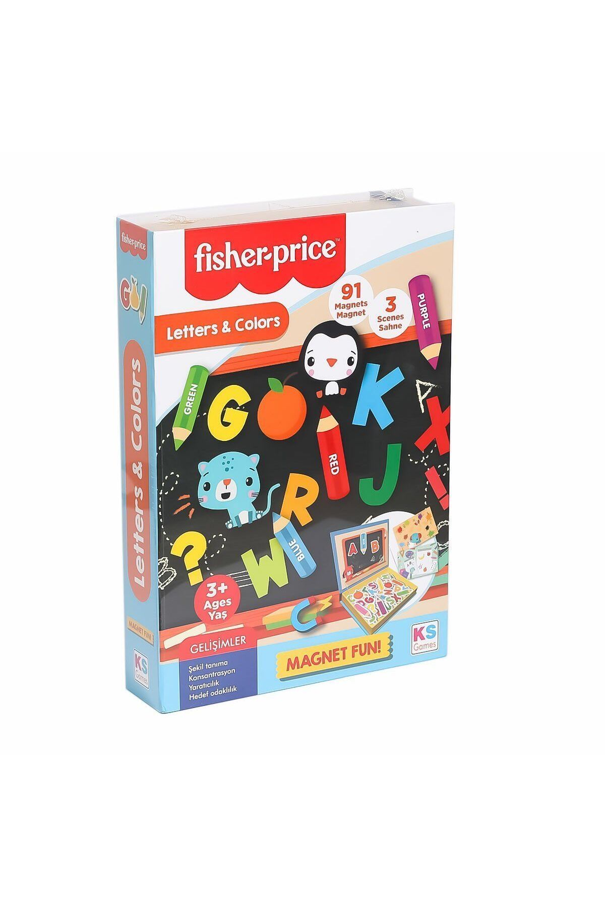 Ks FP 13410 Fisher Price Baby Puzzle Letters Colors KS