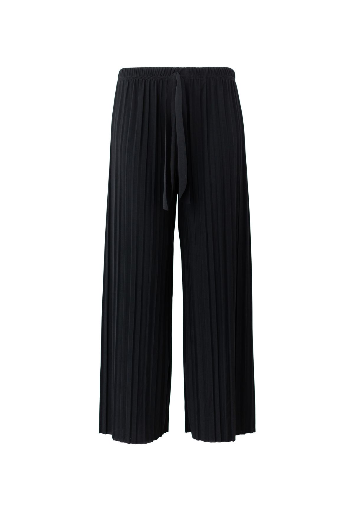 Oppland Pantaloni De Damă Fustă Talie Elastică Țesătură Plisată Detaliat Croială Confortabilă Țesătură Nisipoasă Lycra Femeie - Medium +Large