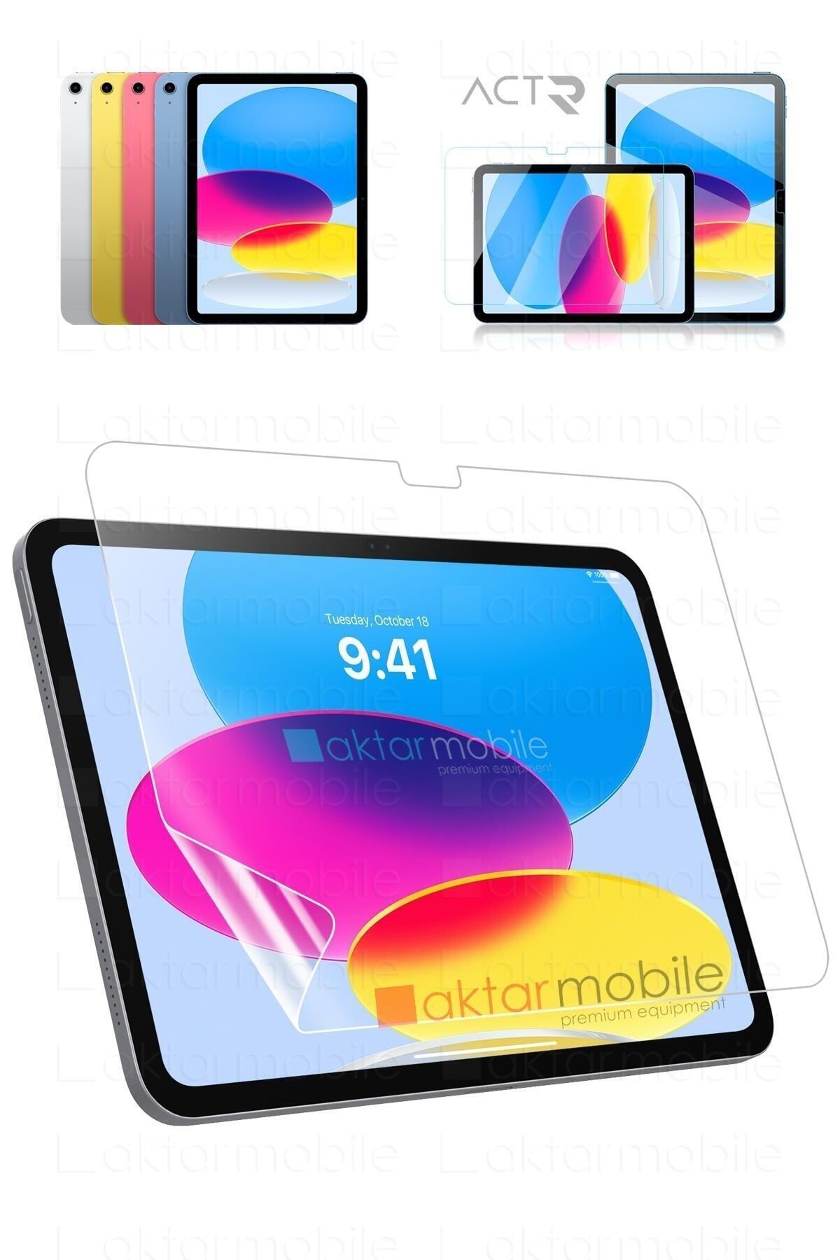 For Apple Ipad 10. Generation 2022 10.9" Inc Screen Protector Nano Unbreakable Flexible Ultra Thin Superior Protection