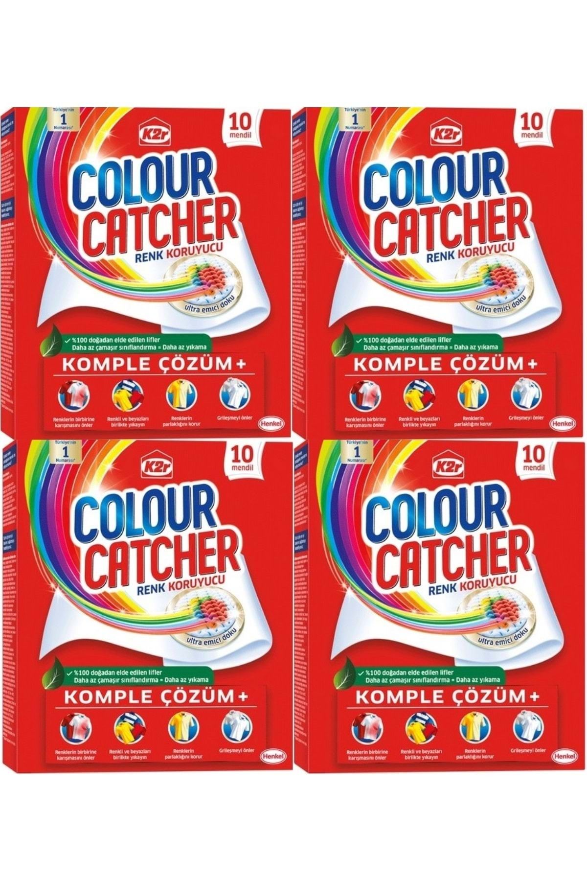 K2R Colour Catcher Renk Koruyucu Mendil 40 Lı Set (4PK*10)