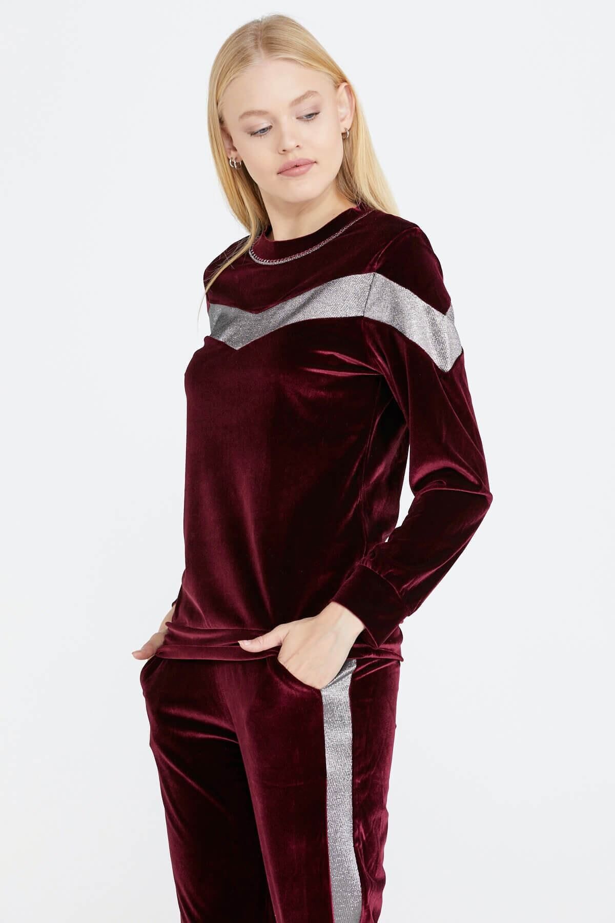 Velour womens suit 2025