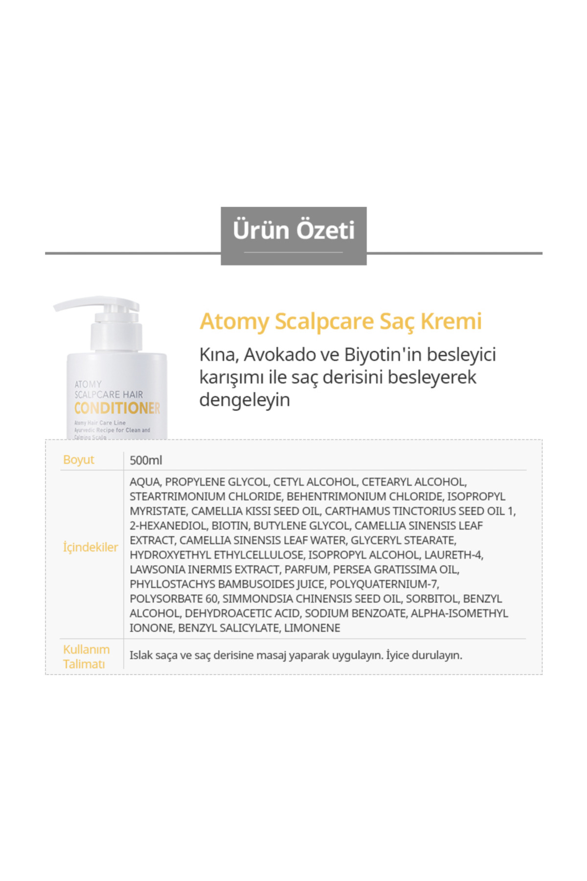 Scalpcare Haır Saç Kremi 500 Ml — P41S8182 — تصویر 4 از 5