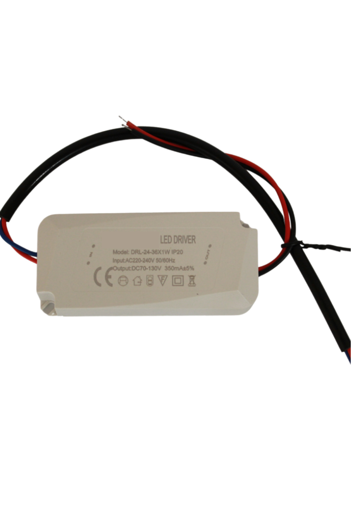 Hazar Led 24-36x1w Led Driver 350ma 70-130v Power Led Sürücü Ip20