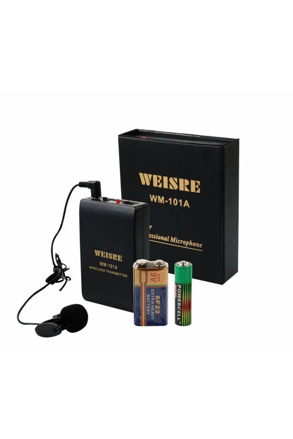 Weisre-Wm-101A Professional Wireless Lavalier Microphone 1