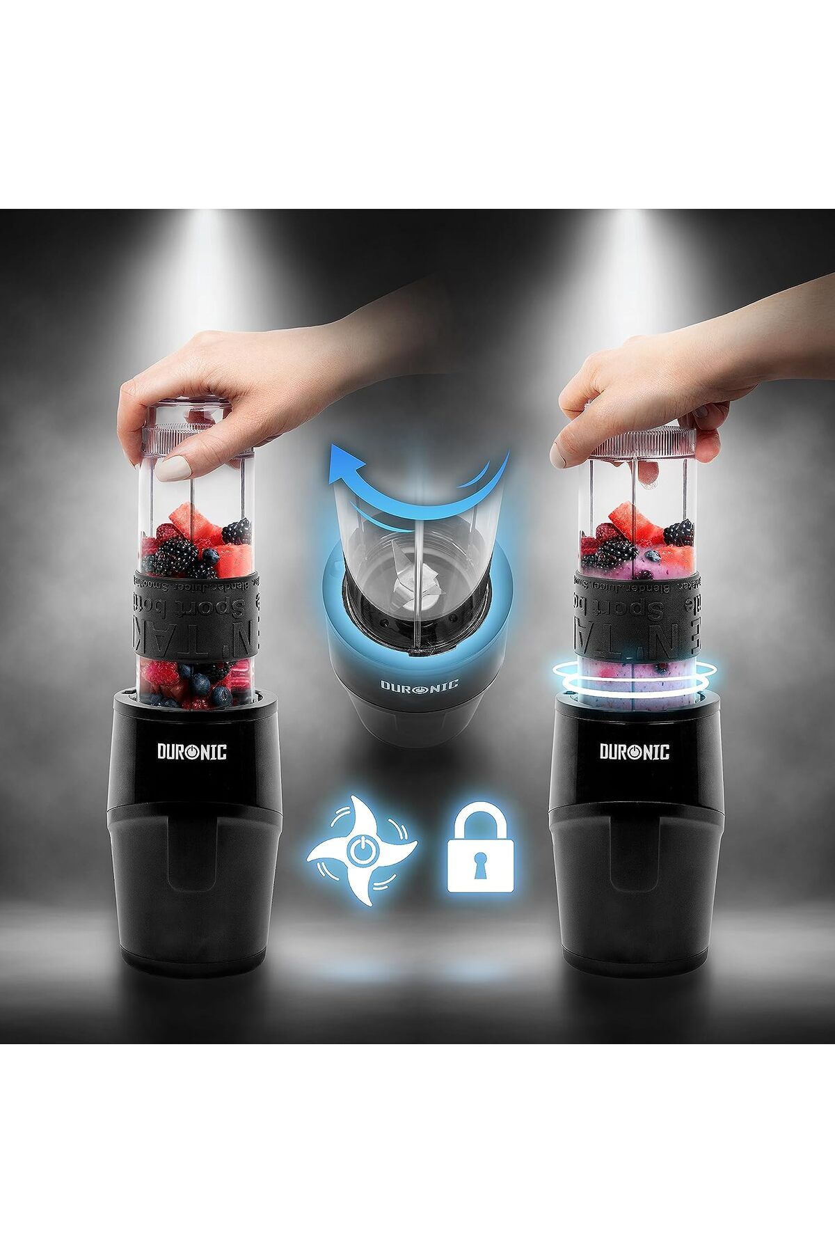 Duronic-Bl510 Mini Blender - Mixer with 570 Ml Beverage Bottle 4