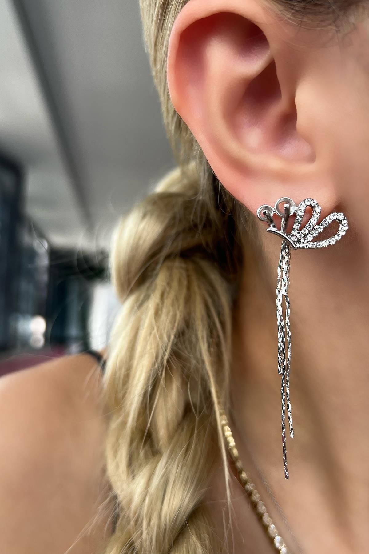 Hang earrings on sale