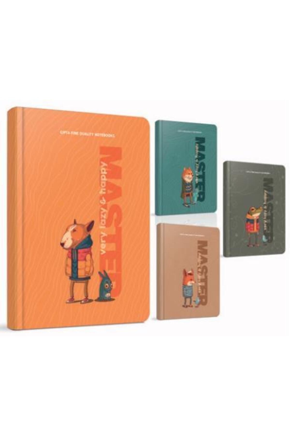 Gıpta-Notebook Hard Cover A5 Lazy Master 120 Yp.lined 5975 / Gıpta 1