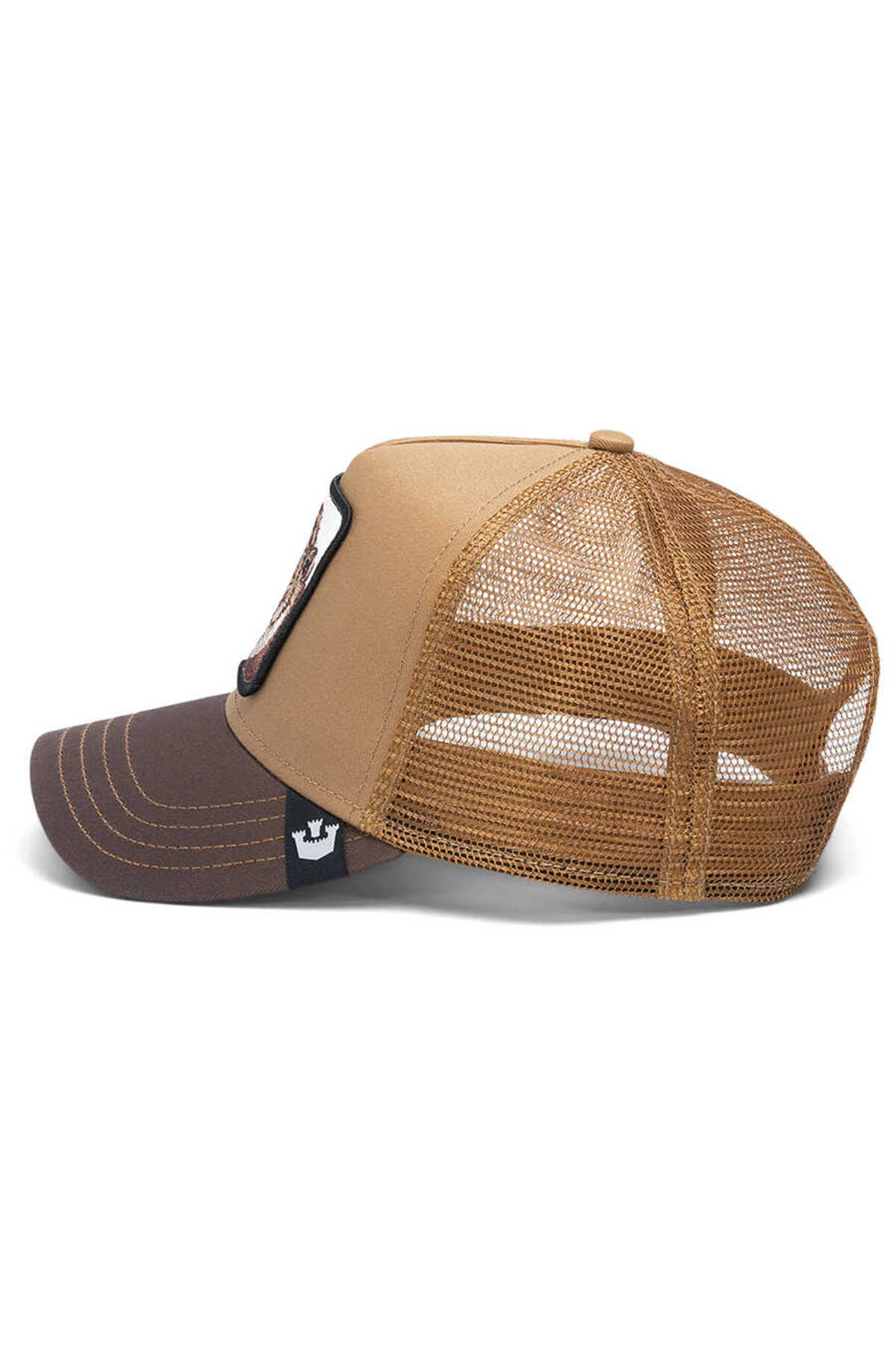 Goorin Bros  . The King Lion ( Aslan Figürlü) Şapka101-0388 Kahverengi Standart. - Görsel 3